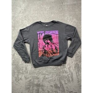 Jimi Hendrix Crew Neck Sweatshirt Sweater Women's Size Large Pullover 2020